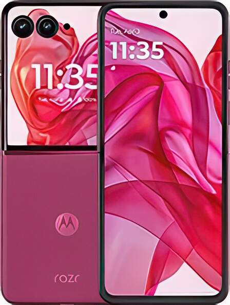 Motorola razr+ 2024 Design und Aufbau